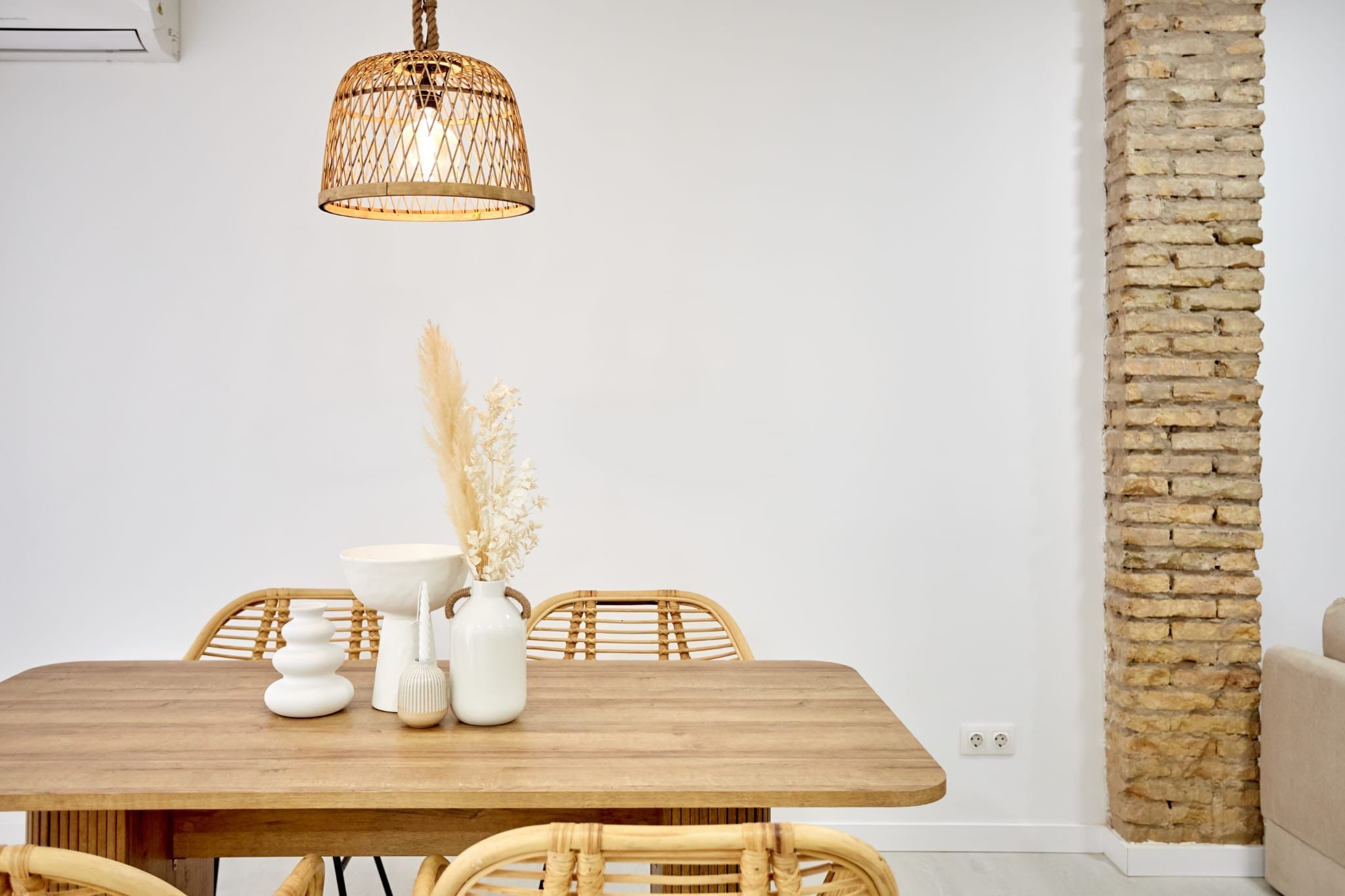 Menjador de Apartament de lloguer en  Valencia Capital amb Calefacció i Moblat