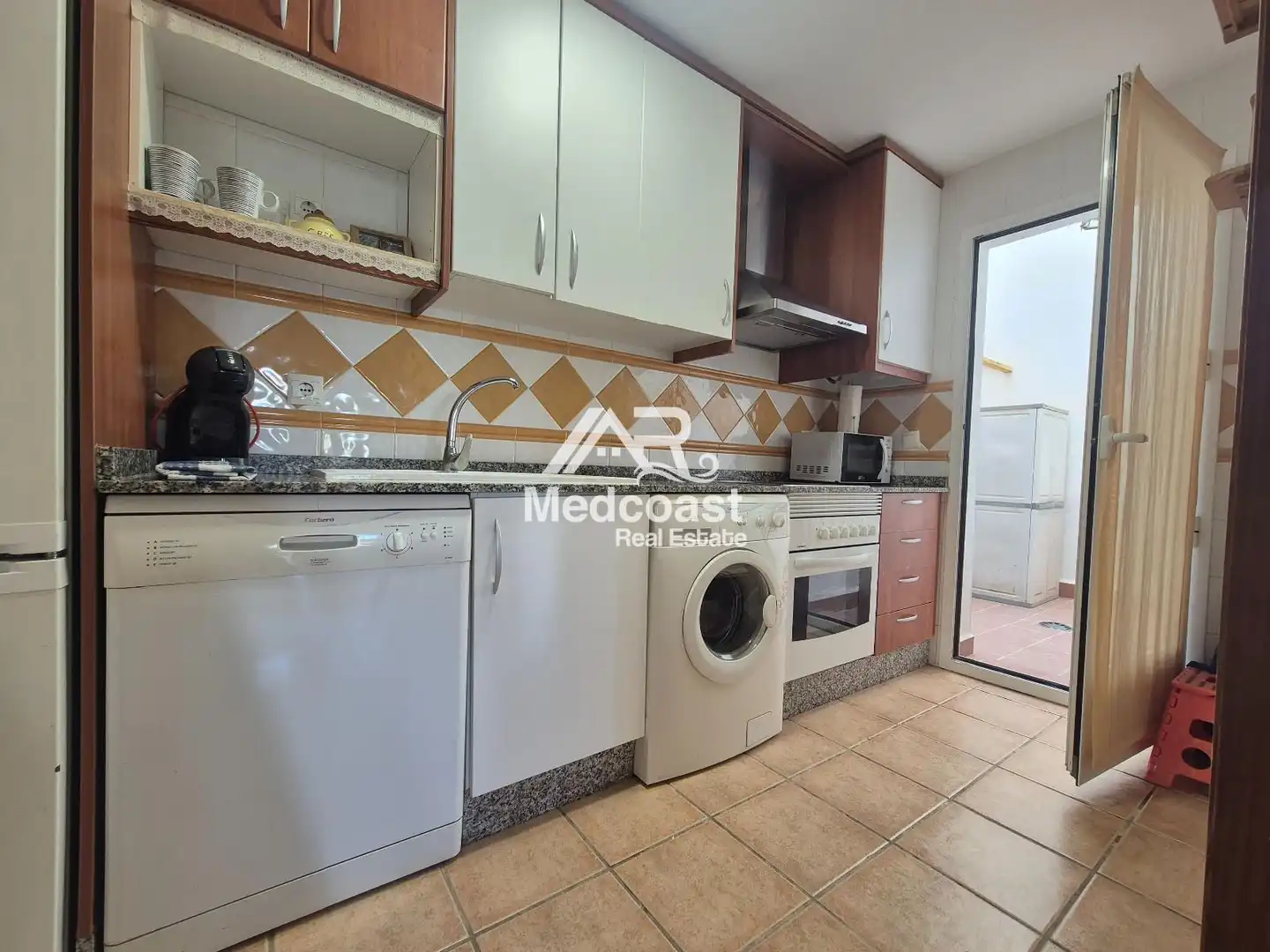 Küche von Wohnung zum Verkauf in Vera mit Klimaanlage, Terrasse und Schwimmbad