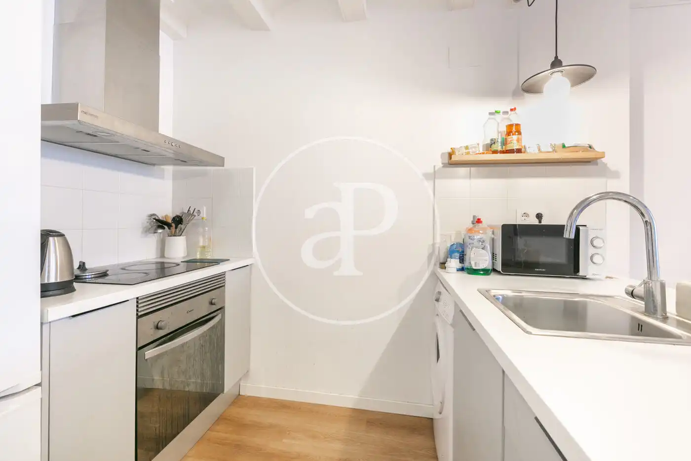 Kitchen of Flat for sale in Barcelona  with Heating and Furnished