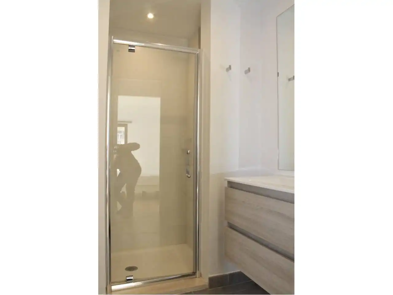 Badezimmer von Wohnung zur Miete in  Palma de Mallorca mit Klimaanlage, Heizung und Parkett