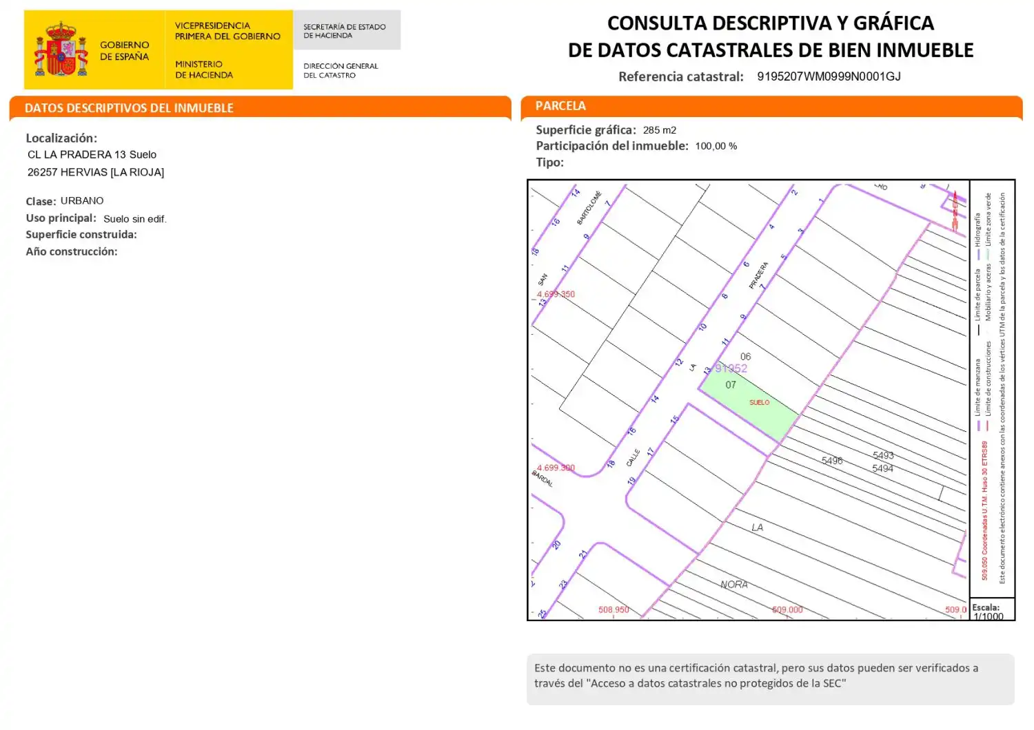 Terrenos y solares en venta en La Pradera 13, imagen 3