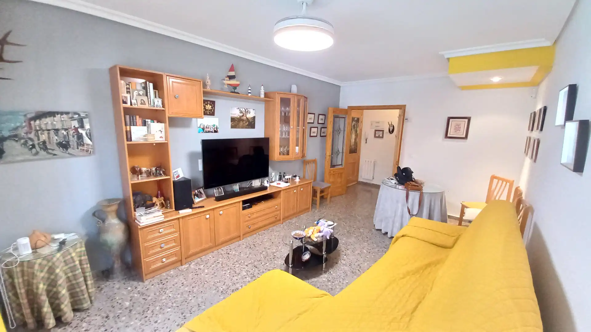 Sala de estar de Apartamento en venta en Albacete con Calefacción y Terraza
