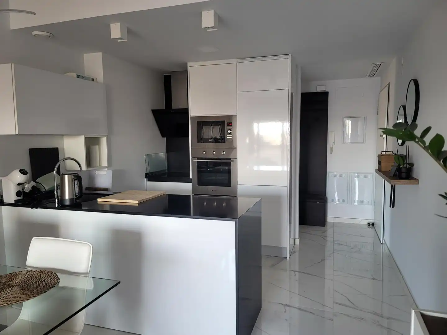 Cuina de Apartament en venda en Orihuela amb Aire condicionat, Jardí privat i Terrassa