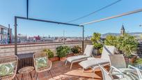 Terrace of Flat for sale in  Barcelona Capital  with Air Conditioner, Heating and Parquet flooring