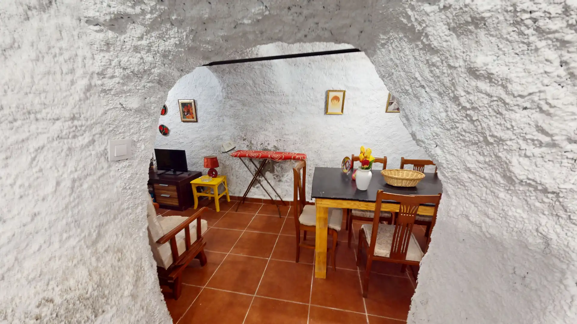 Comedor de Finca rústica en venta en Fiñana con Amueblado, Lavadora y Microondas