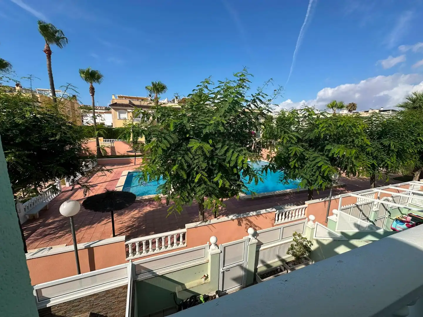 Swimming pool of Houses for rent in Santa Pola  with Air Conditioner, Furnished and Community pool