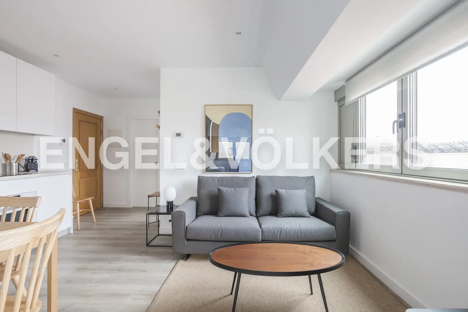 Sala de estar de Piso de alquiler en Chamartín