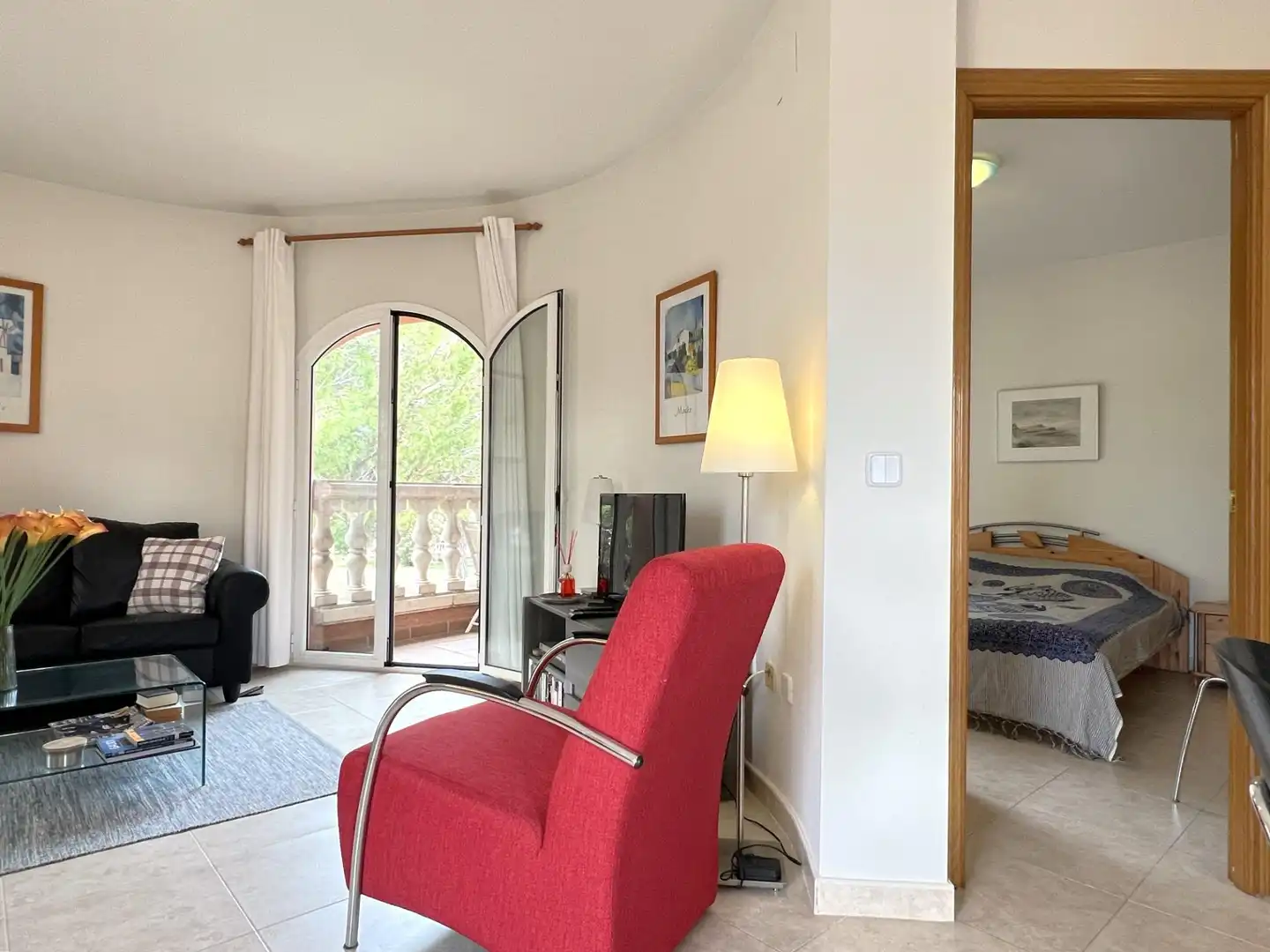 Sala de estar de Apartamento en venta en Torroella de Fluvià con Aire acondicionado, Terraza y Trastero