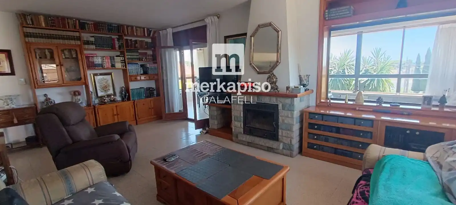 Sala d'estar de Casa o xalet en venda en Calafell amb Aire condicionat, Calefacció i Terrassa