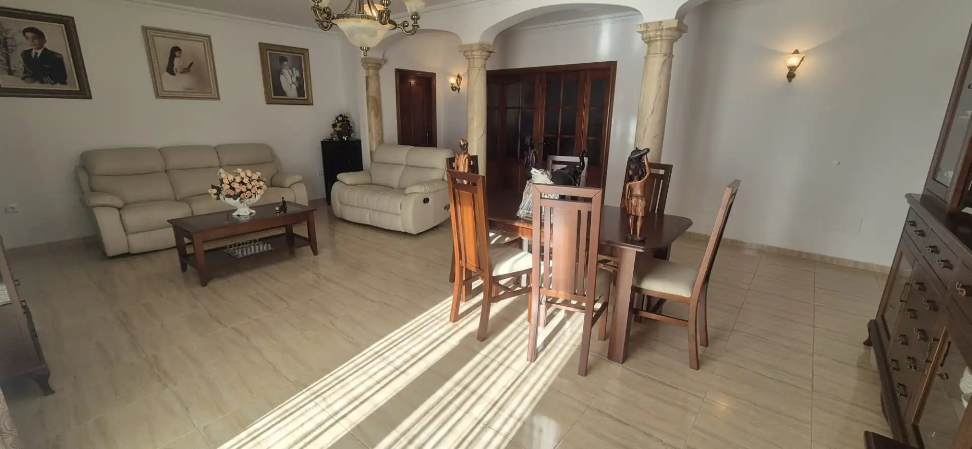 Dining room of Houses for sale in Periana  with Terrace, Storage room and Furnished