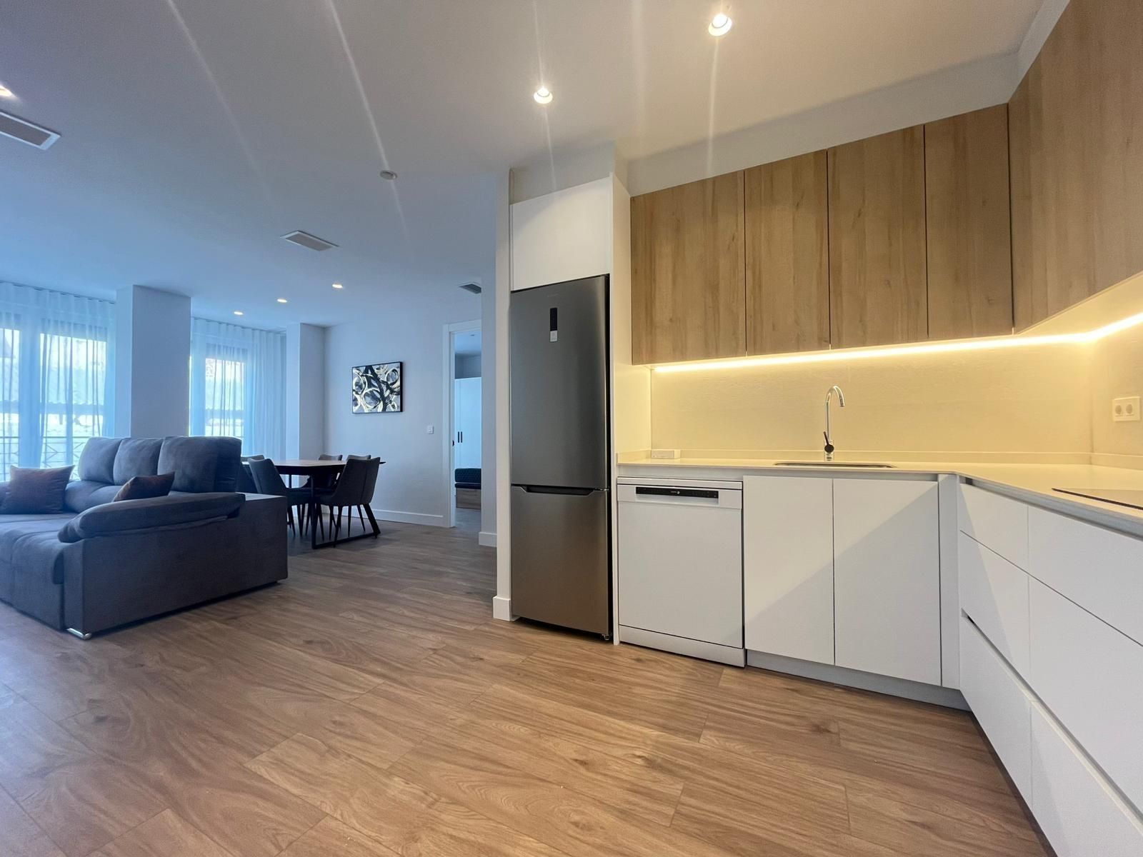 Kitchen of Flat to rent in Elche / Elx  with Air Conditioner