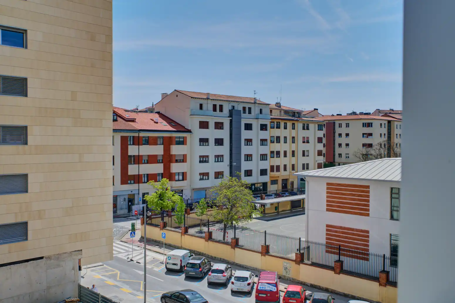 Exterior view of Flat for sale in  Pamplona / Iruña  with Heating, Terrace and Storage room