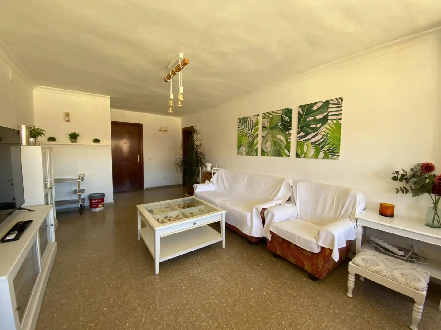 Sala de estar de Piso de alquiler en Málaga