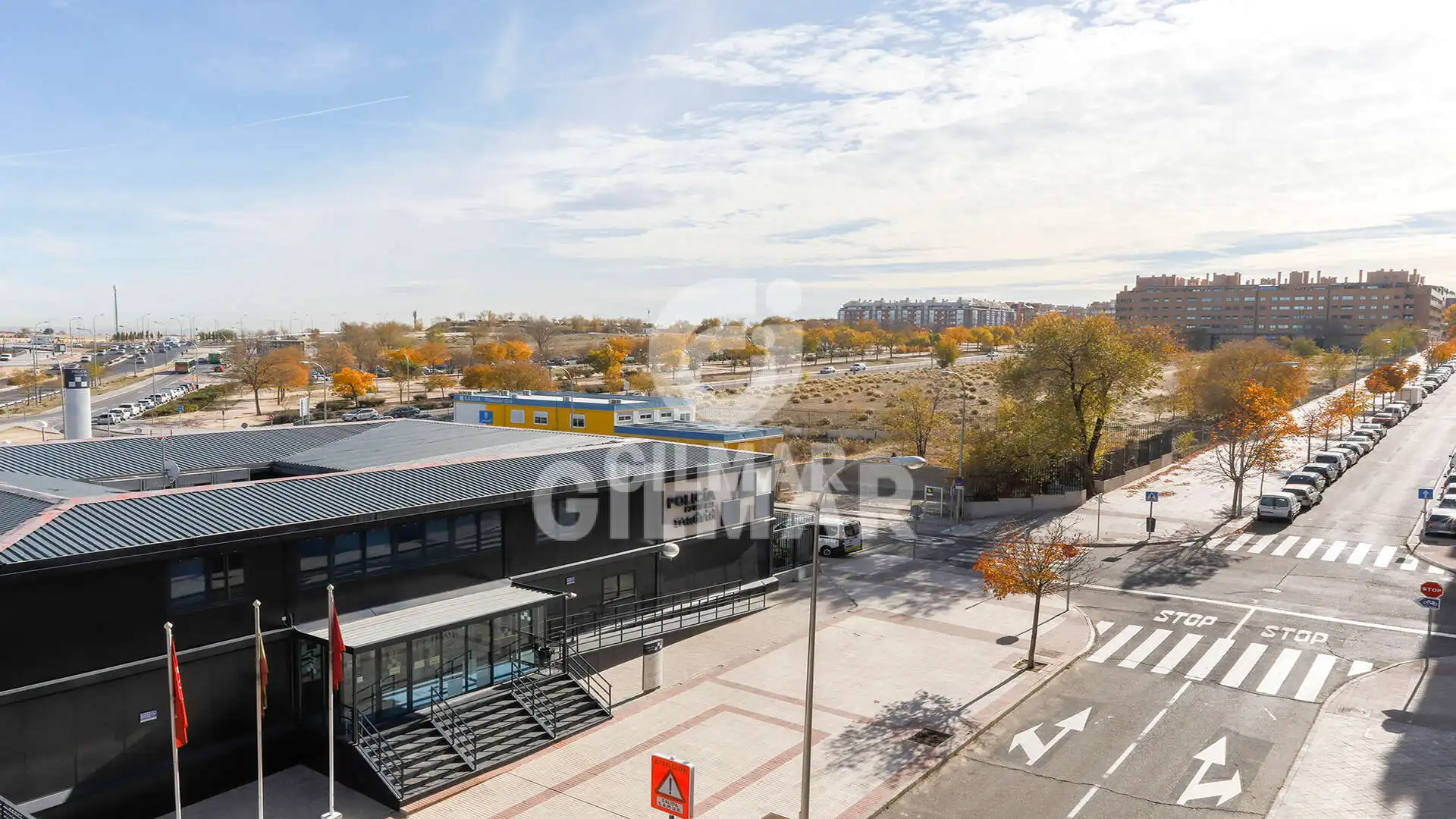 Exterior view of Flat for sale in Madrid  with Heating, Private garden and Storage room