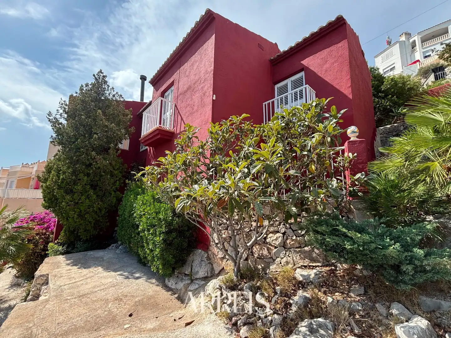 Außenansicht von Haus oder Chalet zum Verkauf in Peñíscola / Peníscola mit Klimaanlage, Heizung und Privatgarten