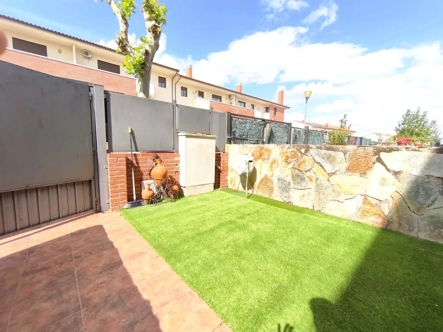 Jardín de Casa o chalet en venta en Las Ventas de Retamosa con Aire acondicionado, Calefacción y Jardín privado