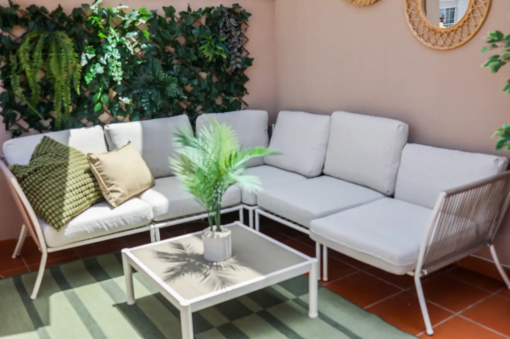 Terrasse von Dachboden zur Miete in Almuñécar mit Klimaanlage, Terrasse und Möbliert
