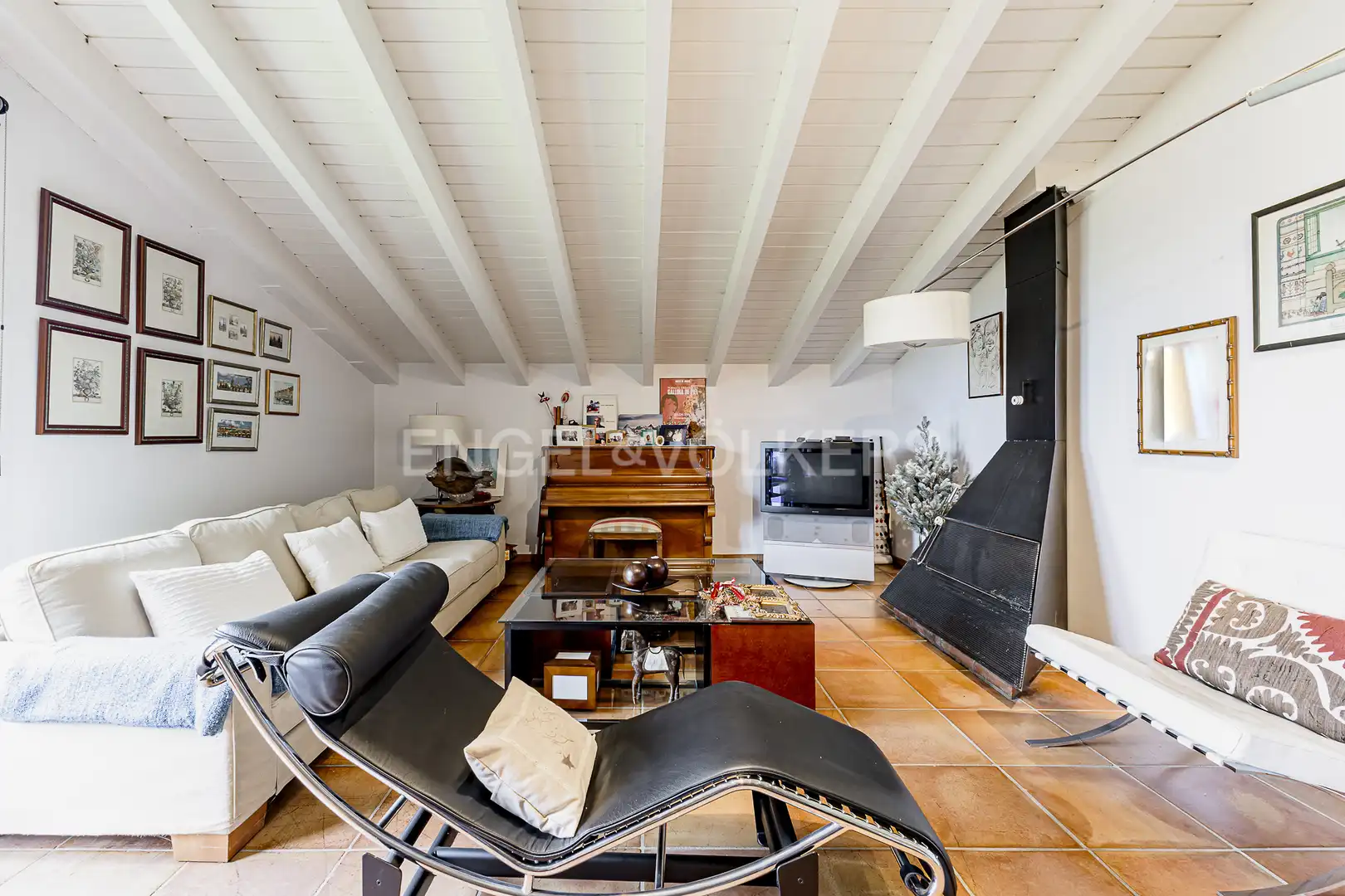 Wohnzimmer von Country house zum Verkauf in Torelló mit Klimaanlage, Heizung und Privatgarten