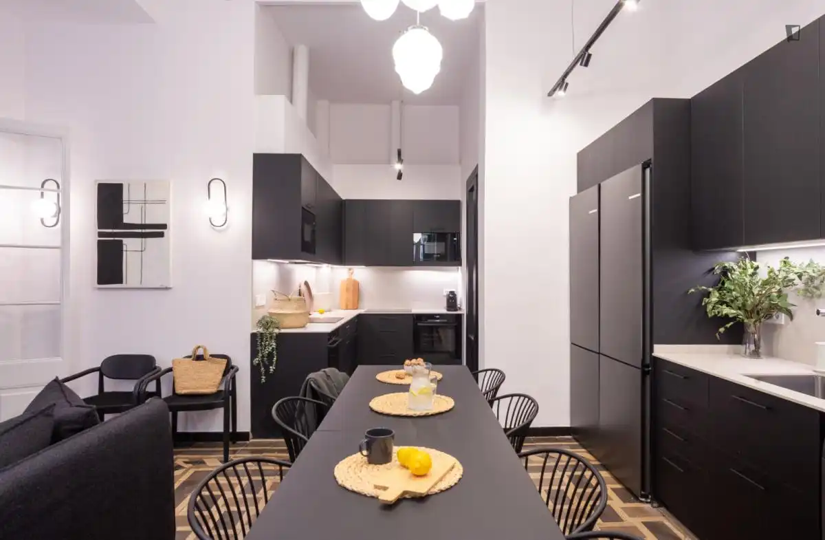 Cuina de Casa o xalet per a compartir en Gràcia