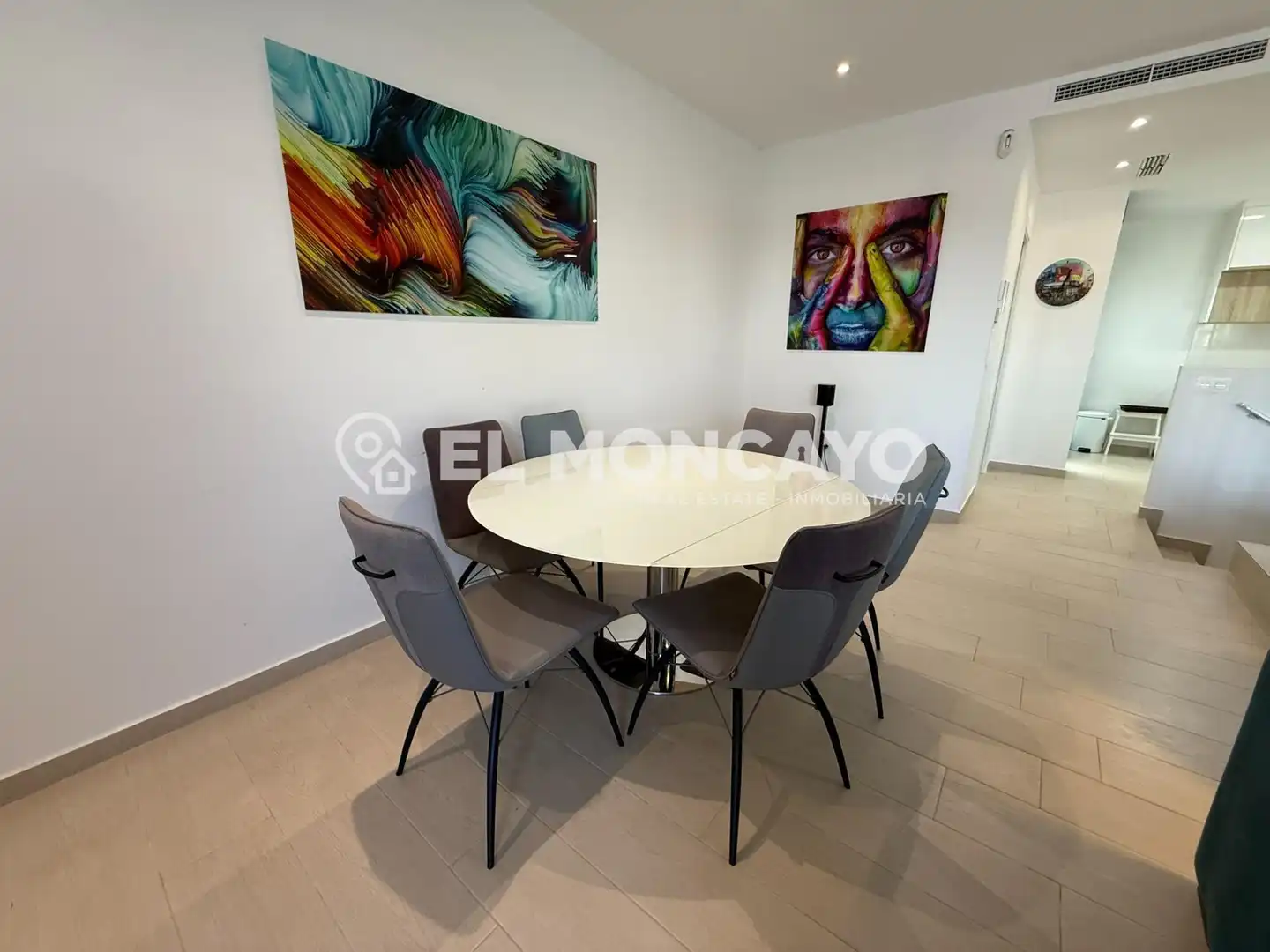 Comedor de Casa adosada en venta en Rojales con Aire acondicionado, Calefacción y Jardín privado