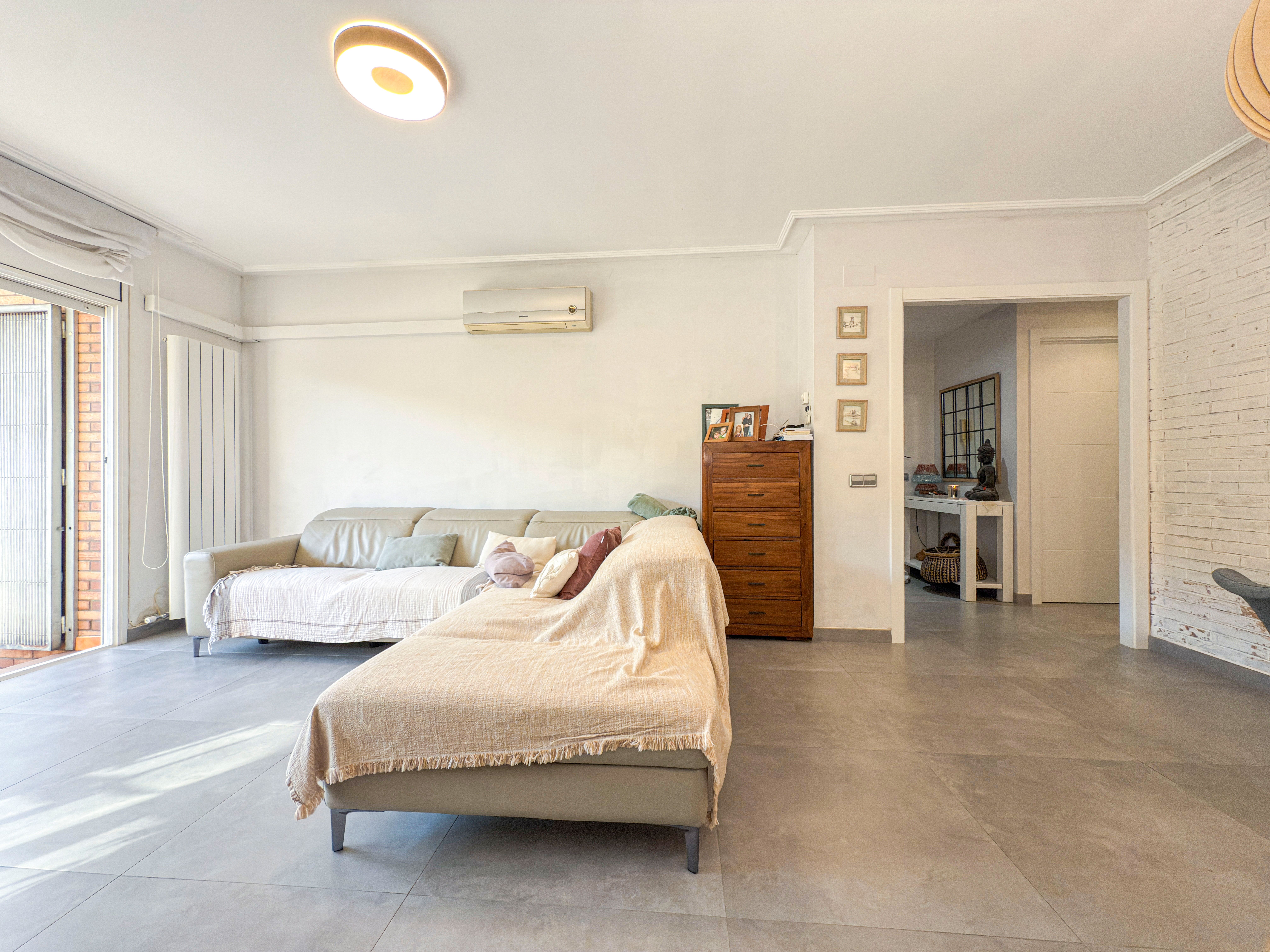 Living room of Flat for sale in Palafolls  with Heating and Private garden