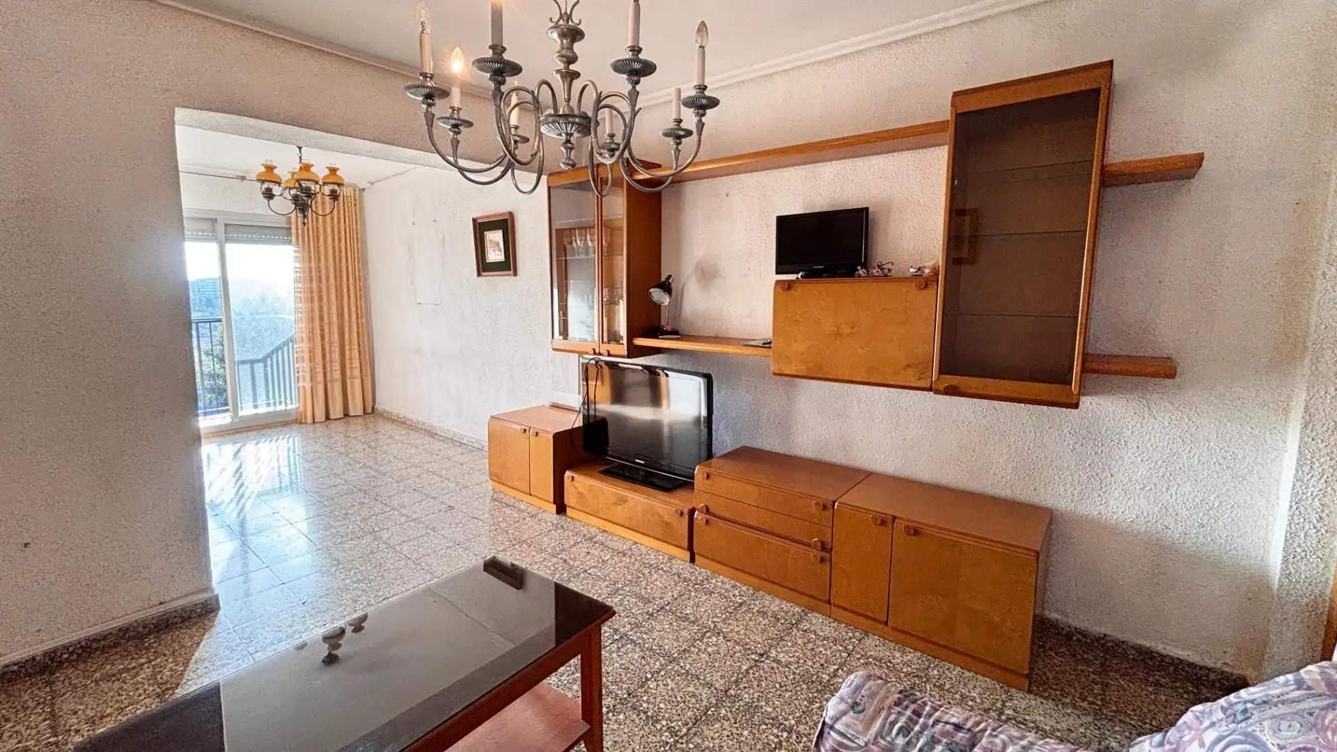 Sala de estar de Piso en venta en El Castell