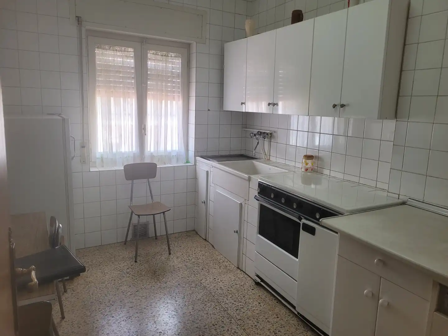 Cocina de Piso en venta en Soria Capital  con Calefacción, Terraza y Trastero