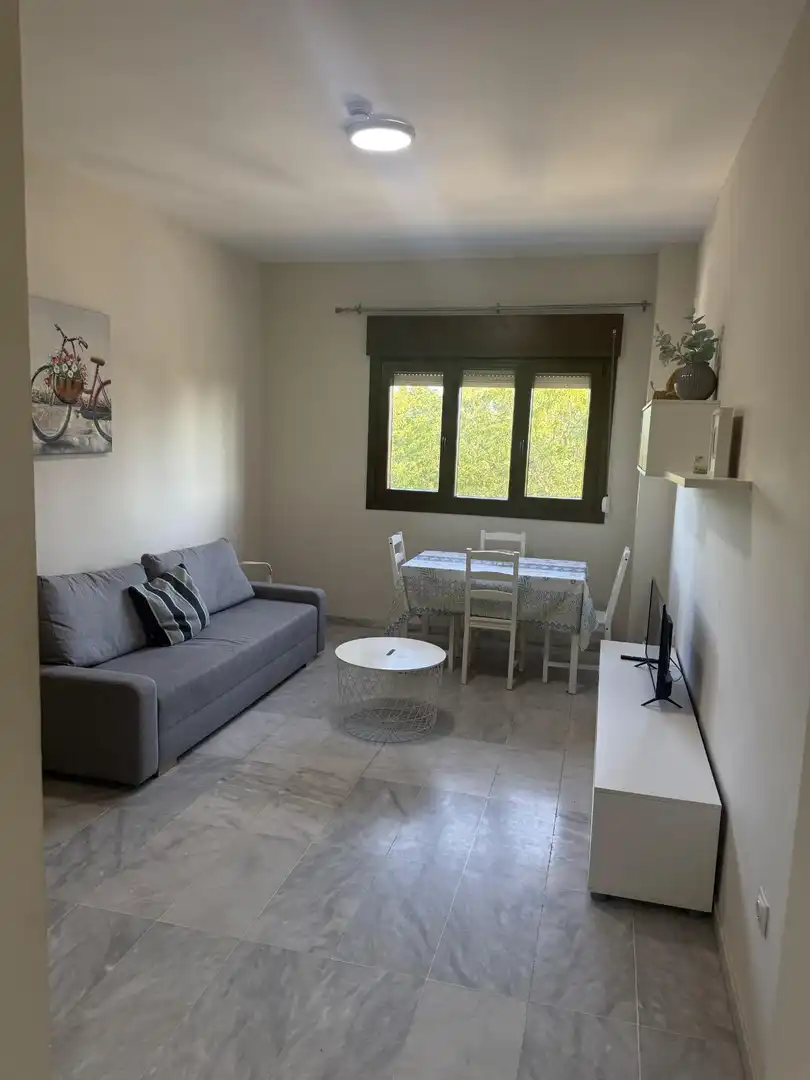 Sala d'estar de Pis en venda en Bormujos amb Aire condicionat i Piscina comunitària