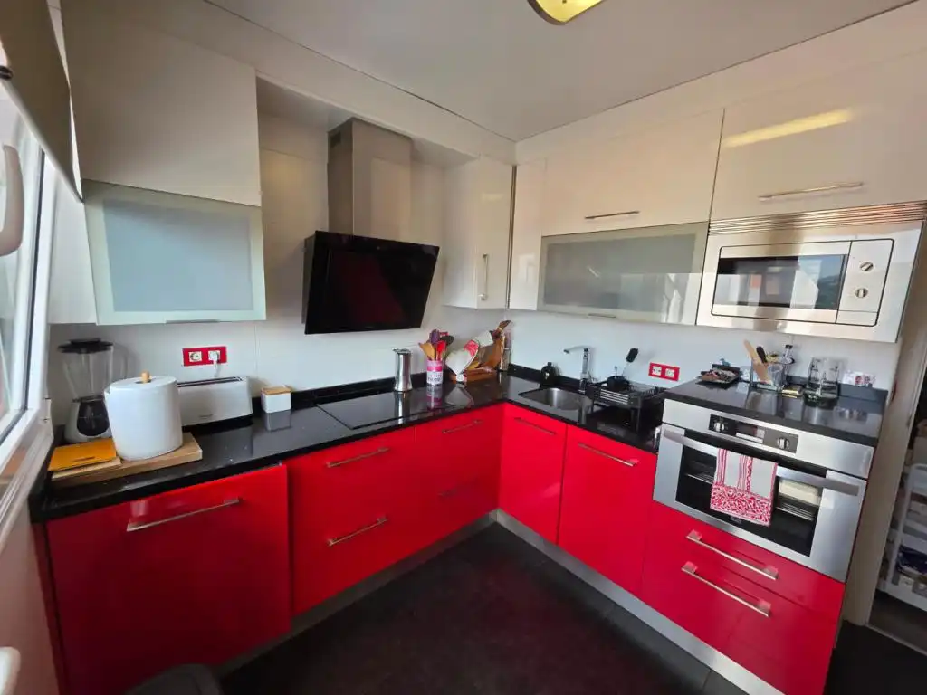 Küche von Wohnung zum Verkauf in Bilbao  mit Heizung und Terrasse