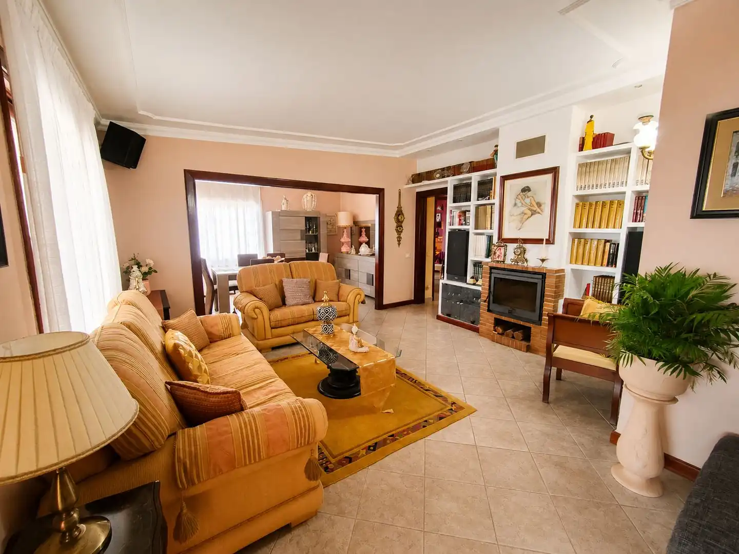 Living room of Houses for sale in San Cristóbal de la Laguna  with Private garden, Storage room and Internet