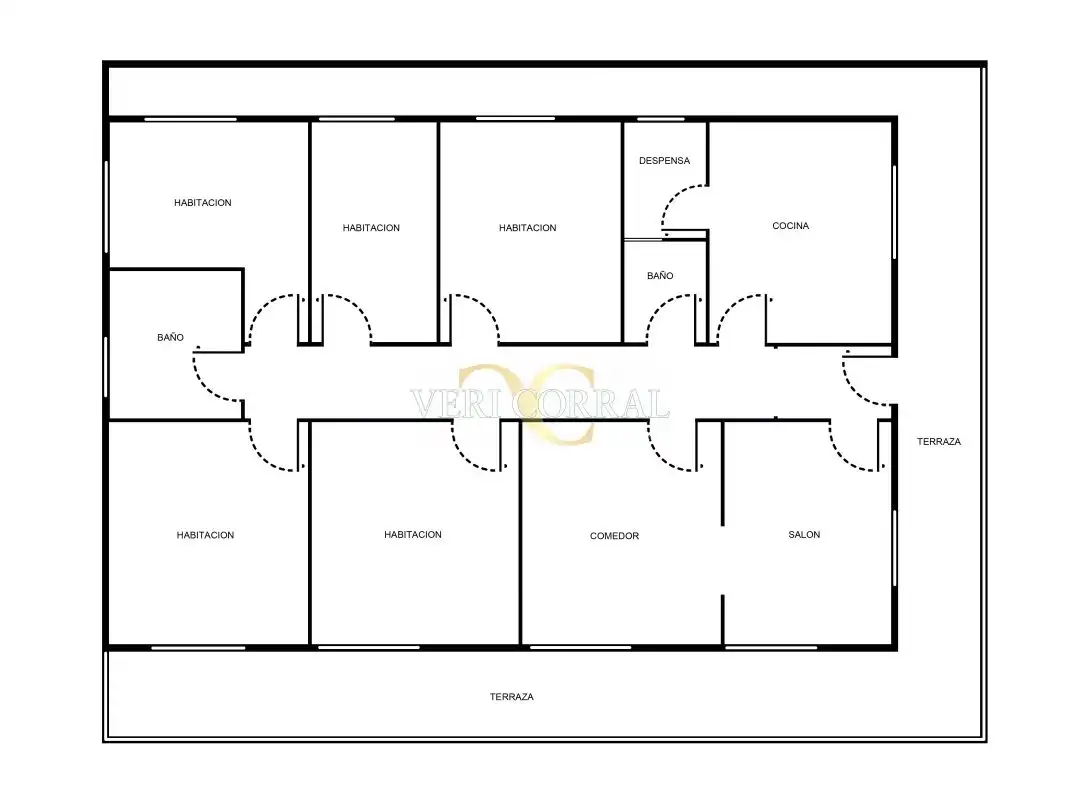Casa con terrazza in vendita a Calle de Palacio Valdés, imagen 29