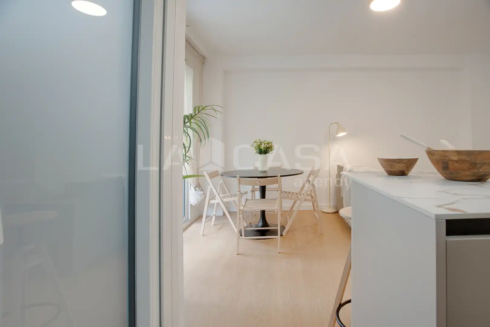 Schlafzimmer von Wohnung zum Verkauf in Barcelona mit Heizung und Balkon