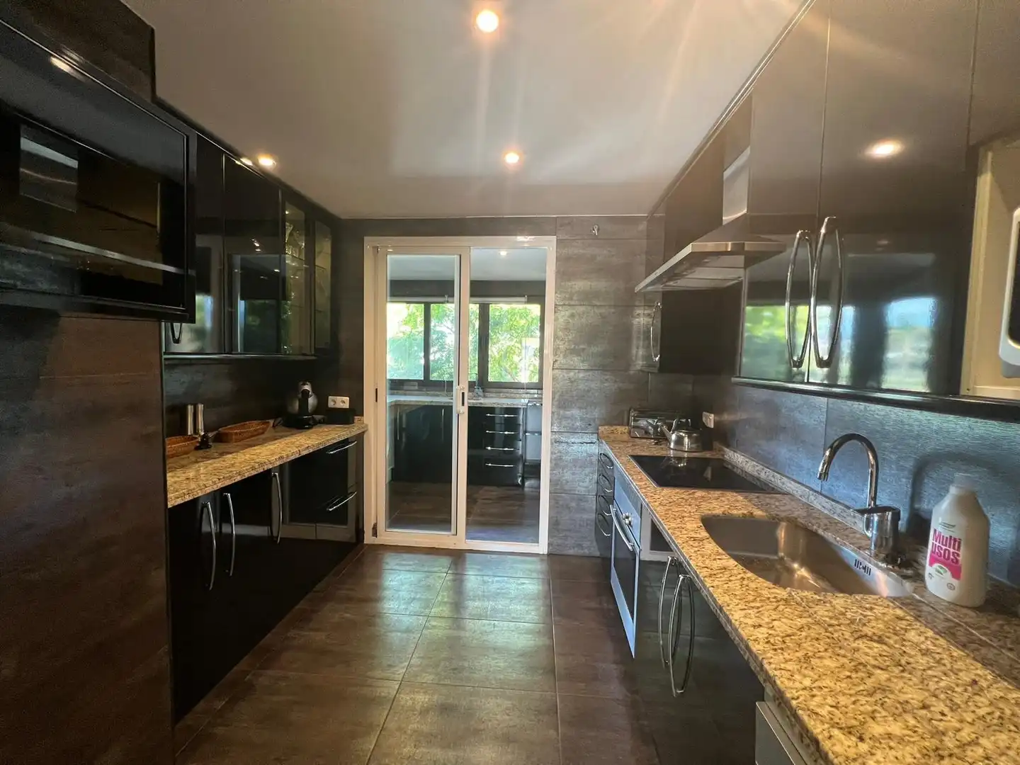 Kitchen of Attic for rent in Marbella  with Air Conditioner, Terrace and Swimming Pool