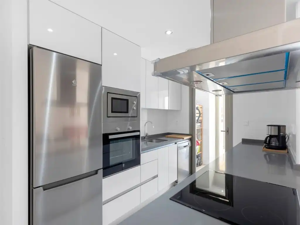 Cocina de Apartamento en venta en Orihuela con Aire acondicionado, Terraza y Piscina