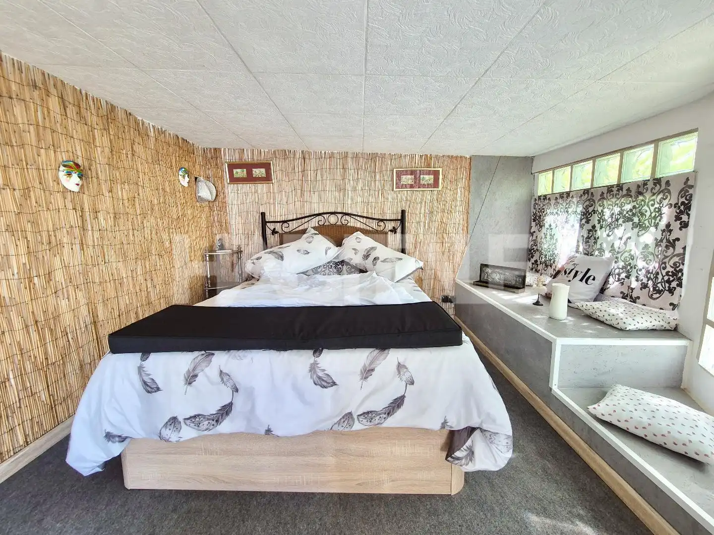 Bedroom of Houses for sale in Alborache  with Terrace, Storage room and Swimming Pool