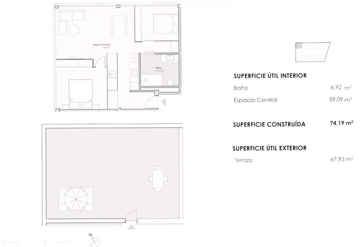 Apartamento en venta en El Parc i la Llacuna del Poblenou