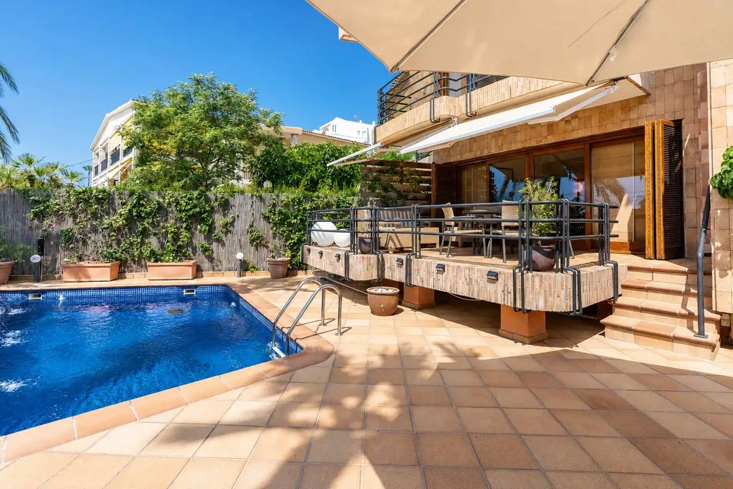 Terrassa de Casa o xalet en venda en Santa Pola amb Aire condicionat, Jardí privat i Terrassa
