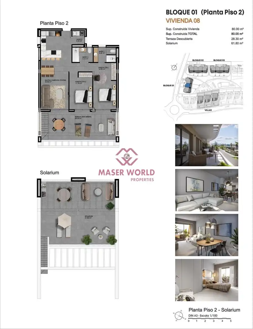 Attico con piscina in vendita a Balcón de Finestrat - Terra Marina, imagen 18