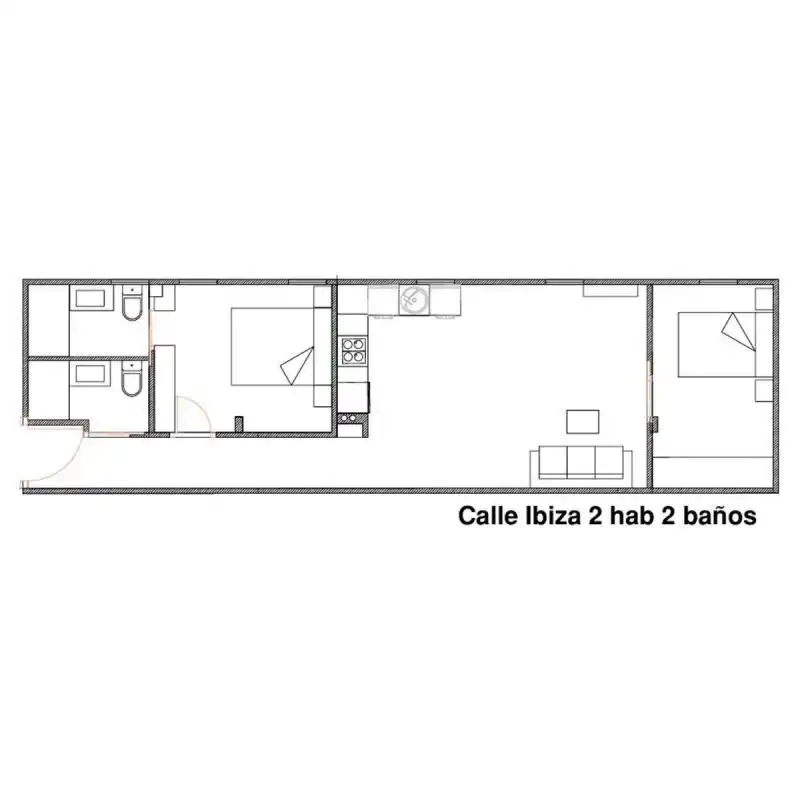 Piso en venta en Madrid con Aire acondicionado y Calefacción