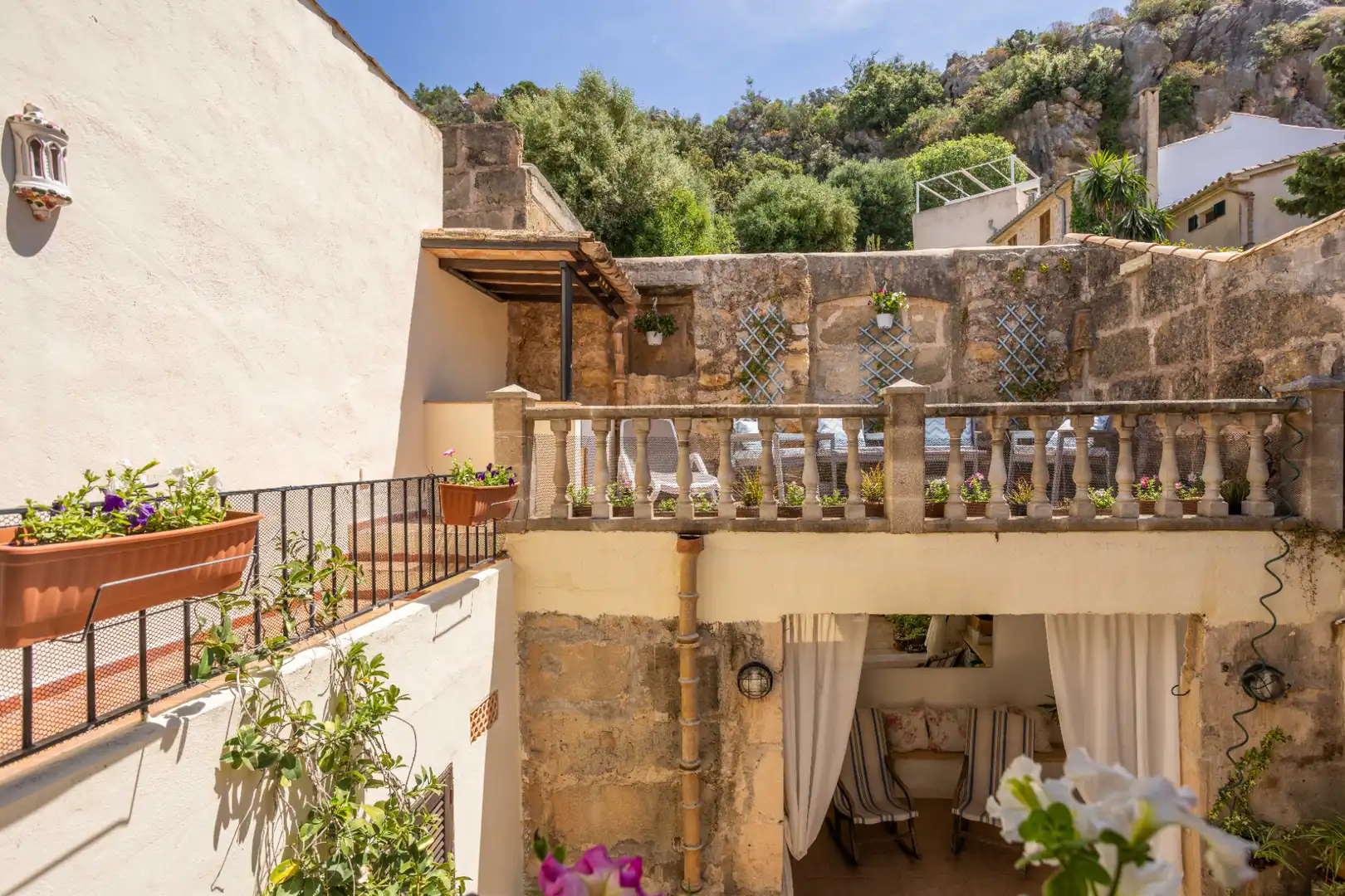 Jardín de Casa adosada en venta en Pollença con Aire acondicionado, Terraza y Trastero