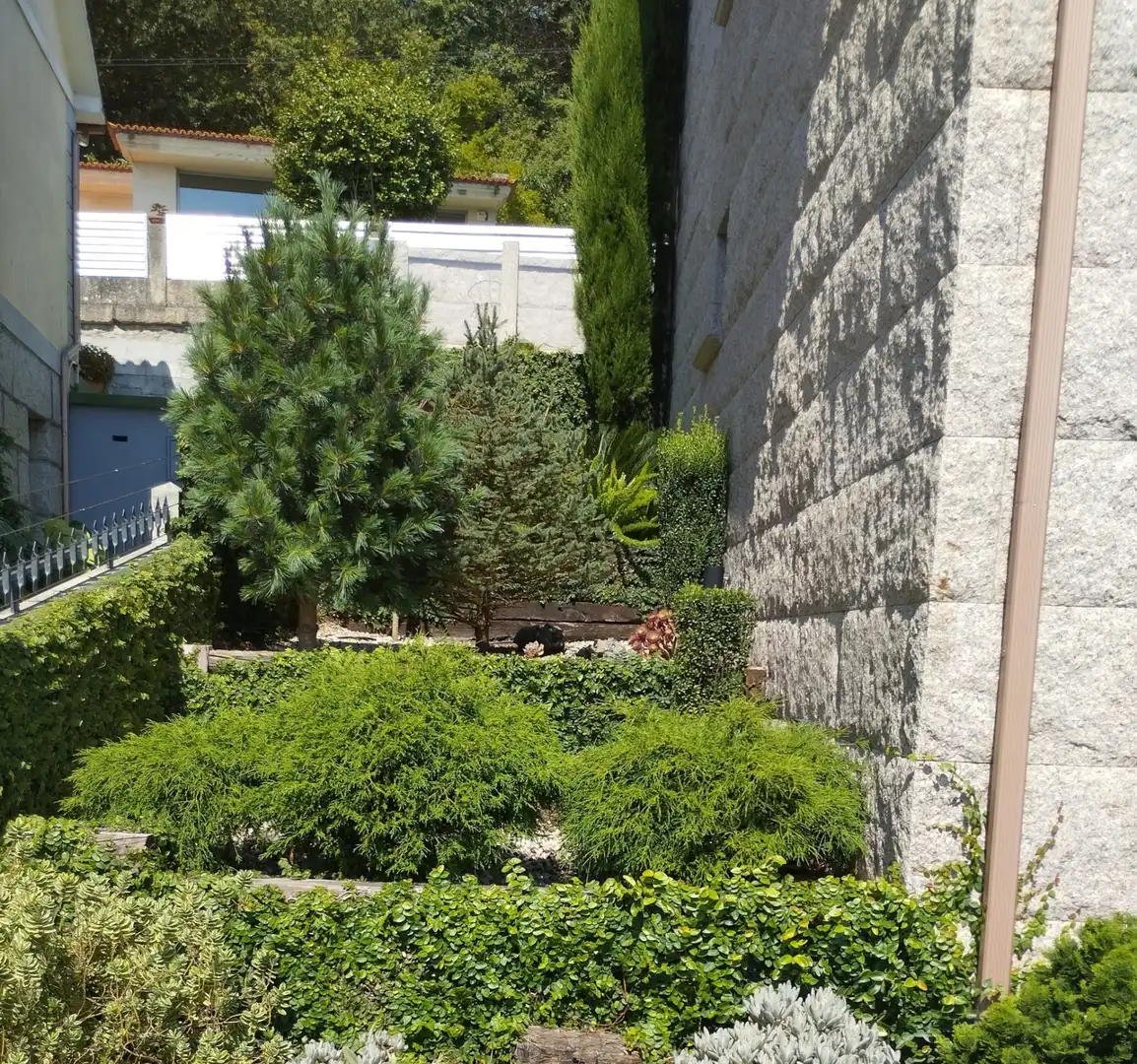 Garden of Houses for rent in Sanxenxo  with Air Conditioner, Private garden and Terrace