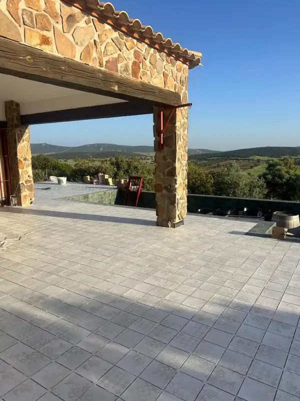 Terrace of Houses for sale in Torre de Juan Abad  with Air Conditioner, Heating and Private garden