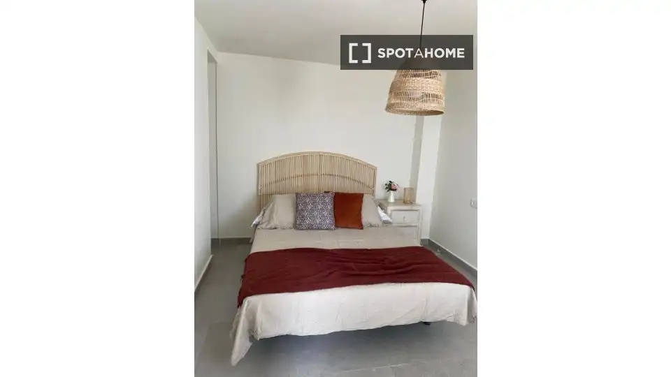 Habitación de Piso de alquiler en Valencia con Aire acondicionado, Calefacción y Amueblado