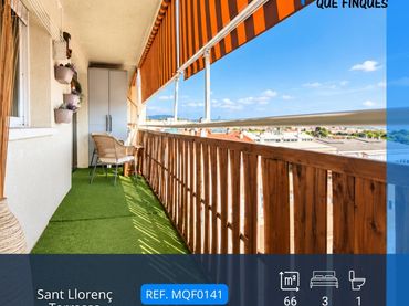 Attique avec balcon à vendre à Centre