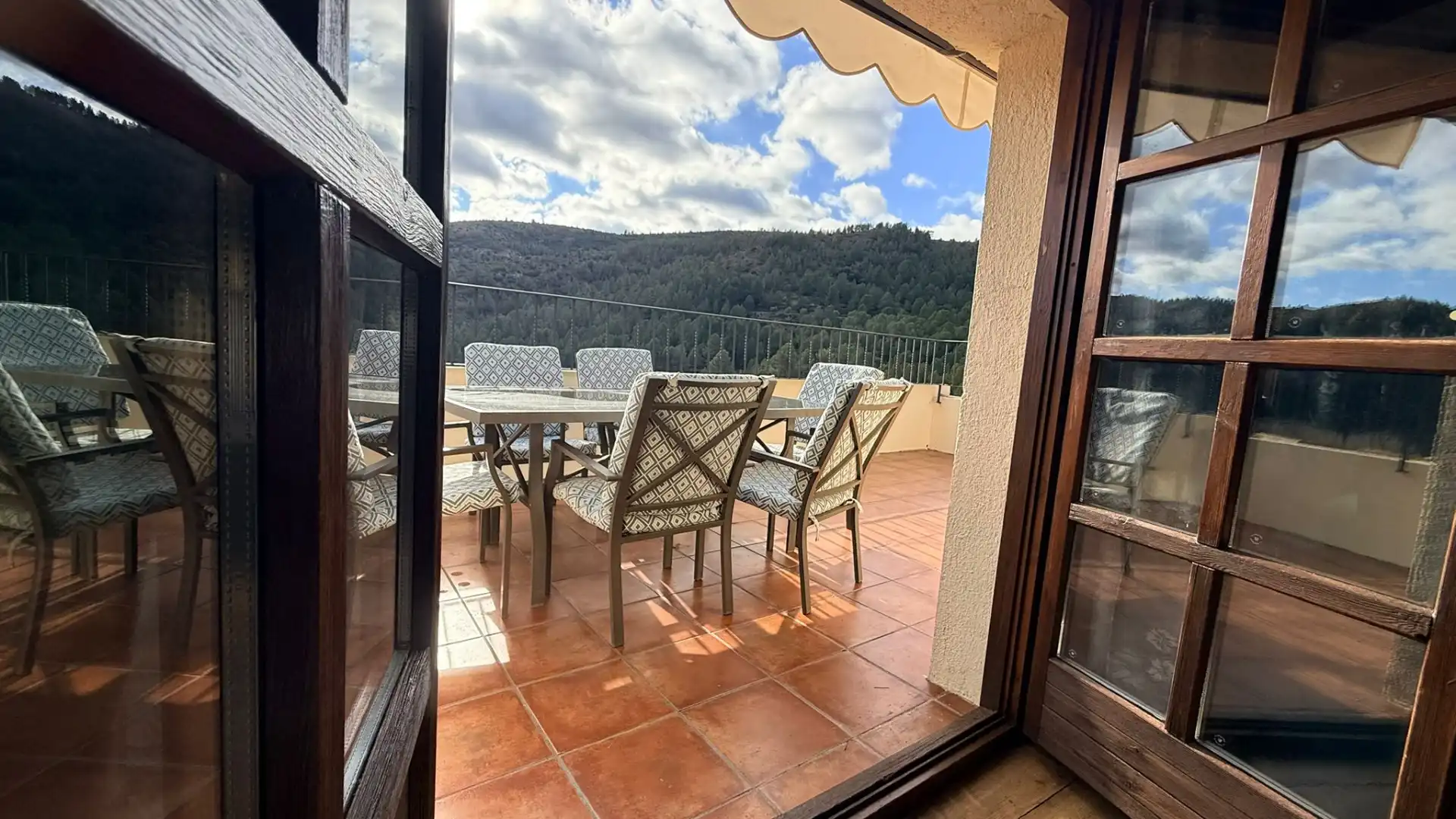 Terraza de Casa adosada en venta en Castellote con Calefacción, Terraza y Trastero