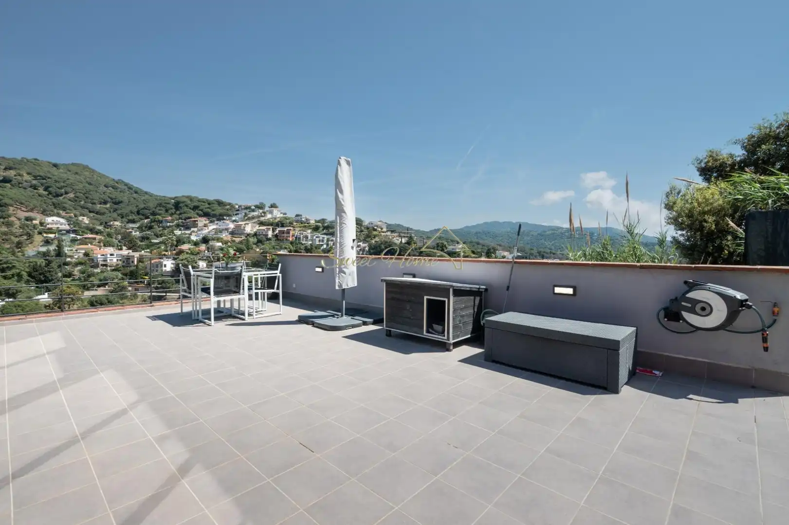 Terraza de Casa o chalet en venta en Alella con Aire acondicionado, Calefacción y Jardín privado