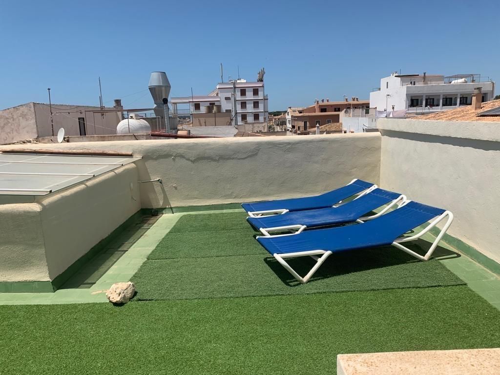 Terrasse von Dachboden miete in Campos mit Terrasse und Balkon