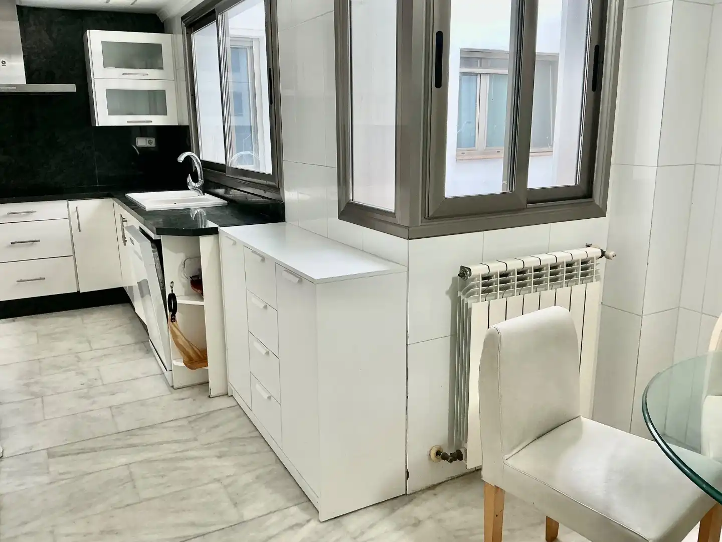 Kitchen of Attic for sale in Gandia  with Air Conditioner, Terrace and Balcony