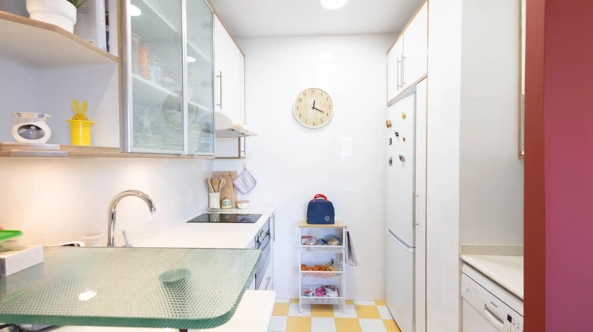 Kitchen of Attic for sale in Barcelona  with Air Conditioner, Parquet flooring and Terrace