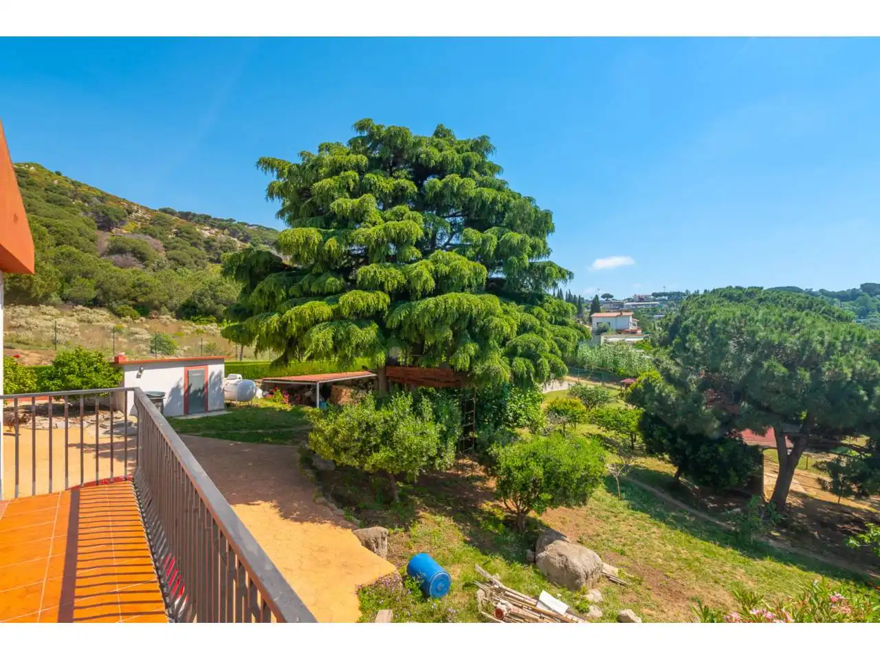 Jardí de Finca rústica en venda en Argentona amb Aire condicionat, Calefacció i Jardí privat